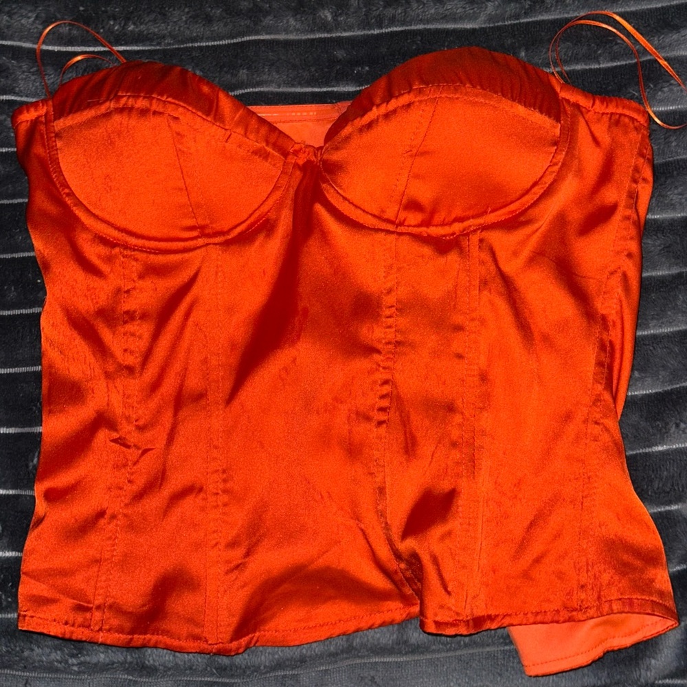 Fashion Nova Red Corset top